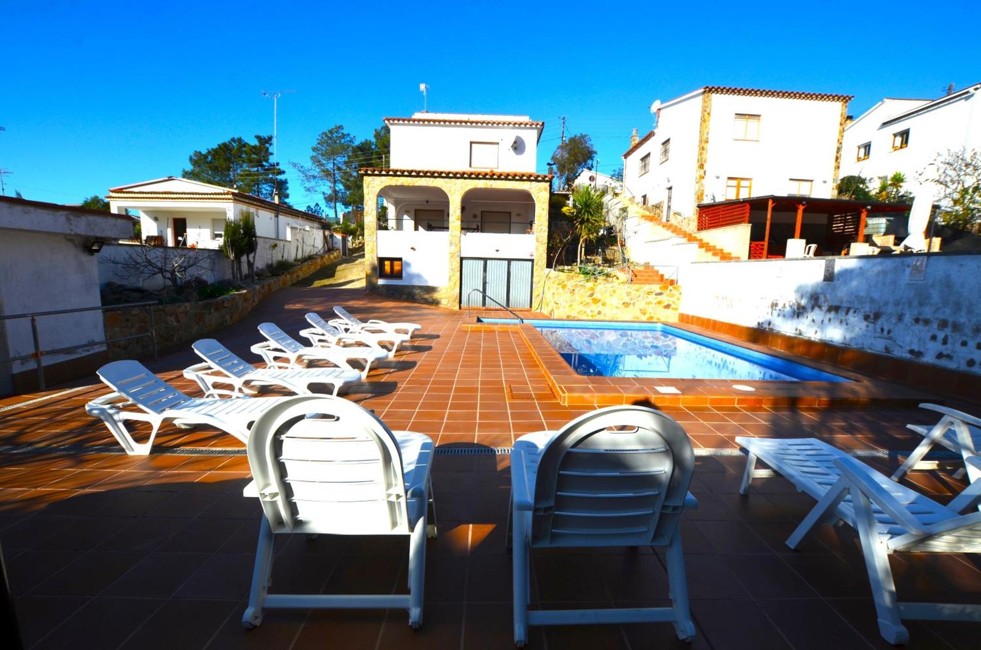 Villa Fernando 12 Personas 8Km Lloret De Mar Жирона Экстерьер фото